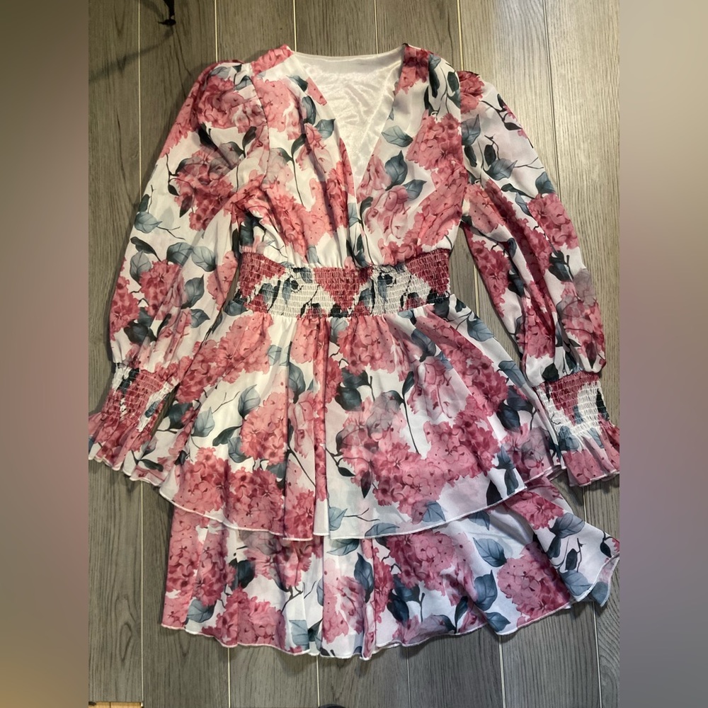 Floral print dress